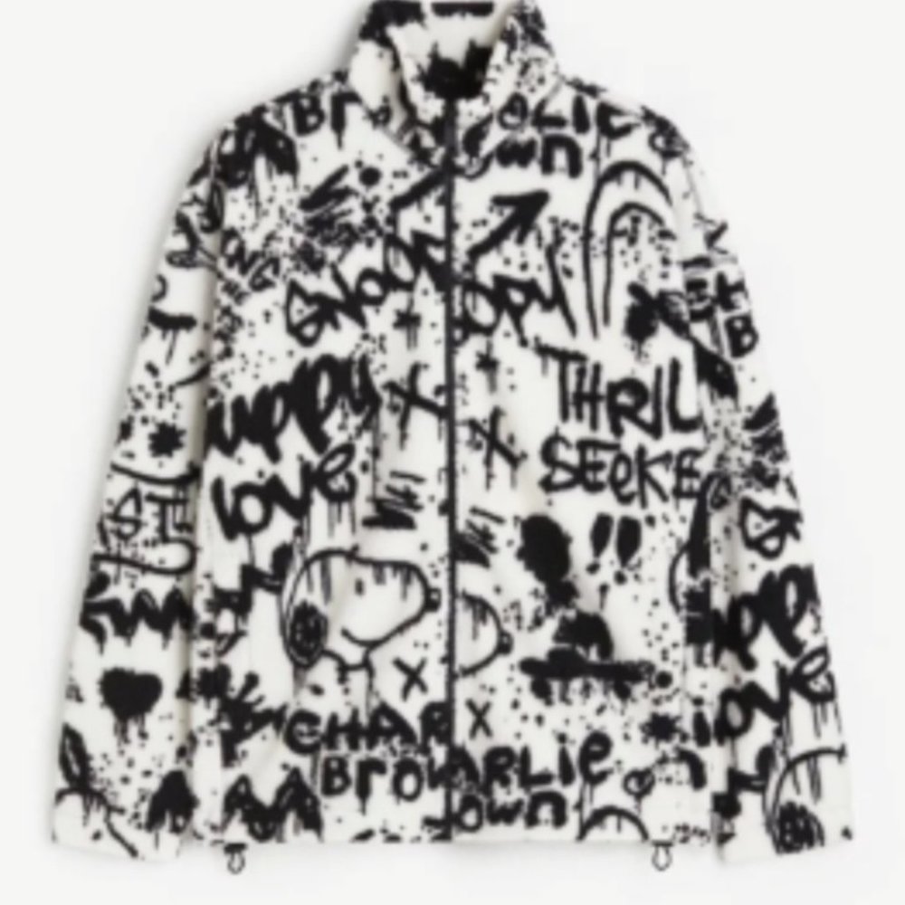 Snoopy/Peanuts sherpa fleece